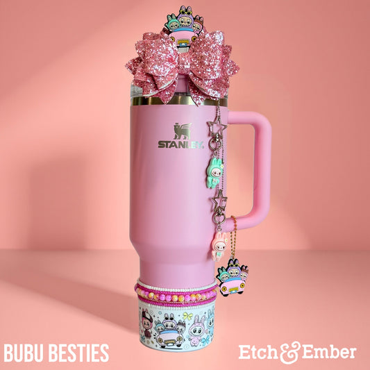 Bubu Besties Tumbler Boot -fits 40oz New!