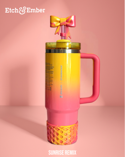 Sunrise Remix WAFFLE Tumbler Boot -fits 20-40oz