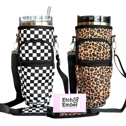 Protective Tumbler Sleeve with Sling-Neoprene