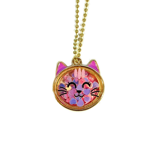 Confetti Kitty Charm - Tumbler Handle Charm