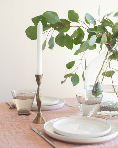 High Diamond Hand-Forged Iron Candle Stand - Patrian Supply Co.