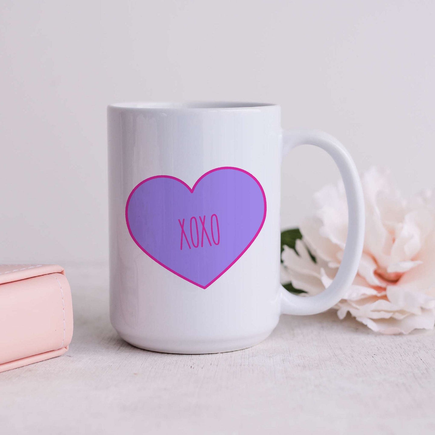 XOXO Candy Heart Mug
