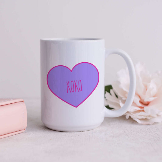 XOXO Candy Heart Mug