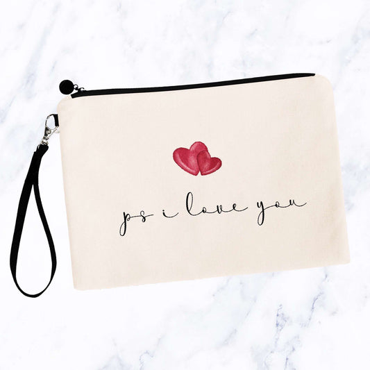 PS I Love You Cosmetic Bag