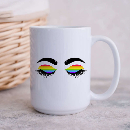Rainbow Lashes LGBT Pride