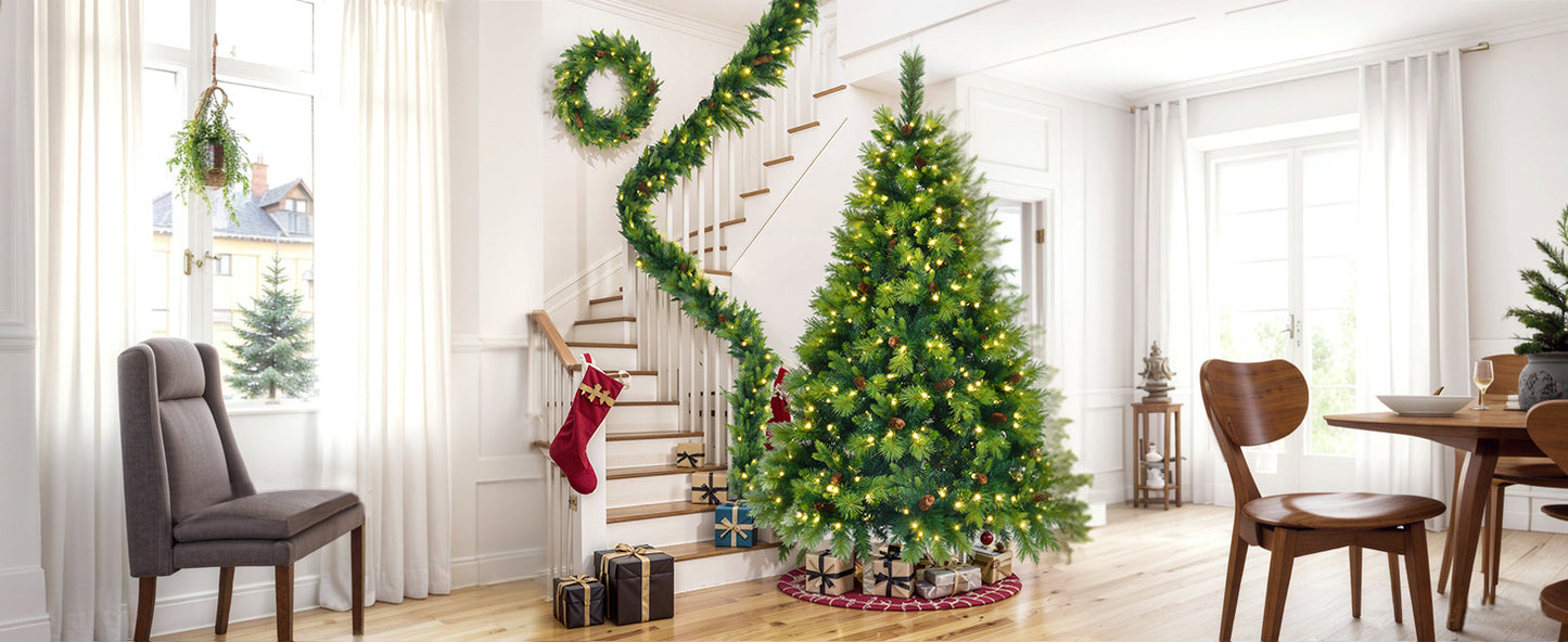 6 Feet Long Grass Green Christmas Tree - Patrian Supply Co.