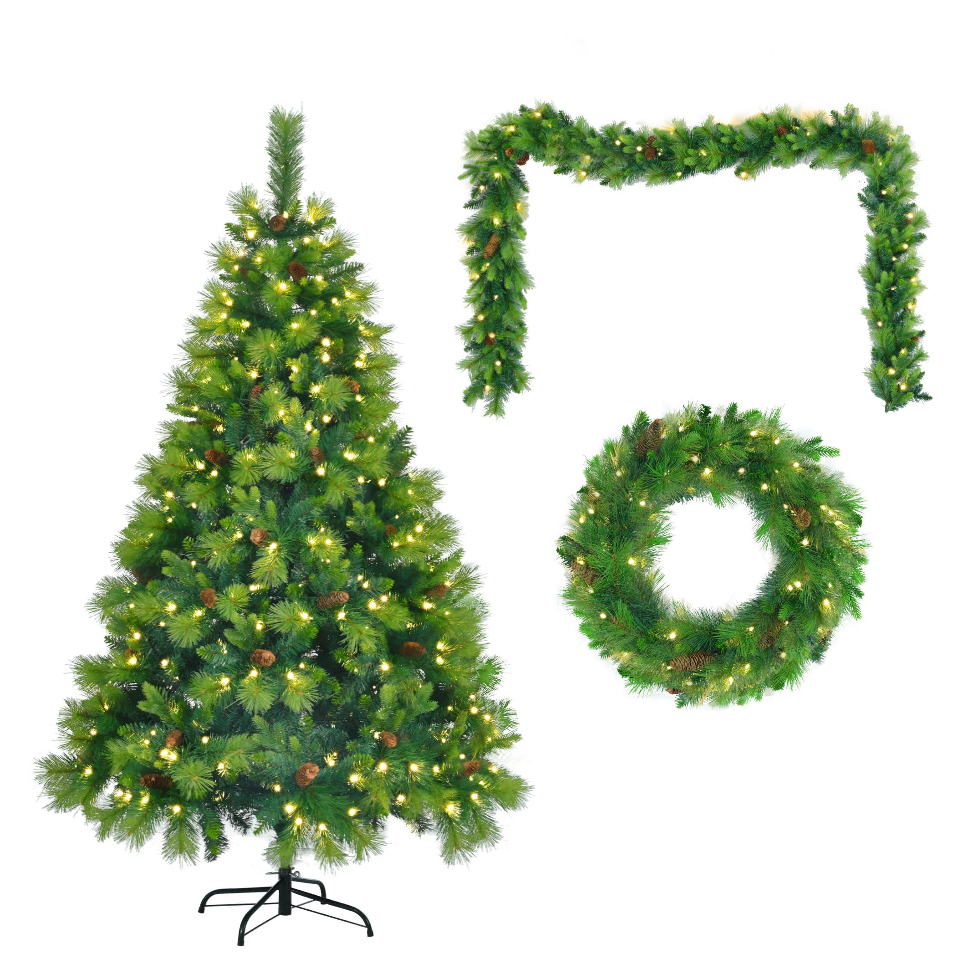 6 Feet Long Grass Green Christmas Tree - Patrian Supply Co.