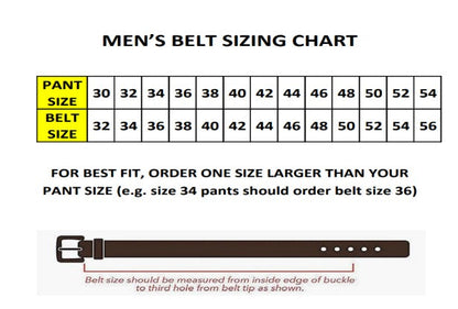 Cooper Caramel Leather Belt