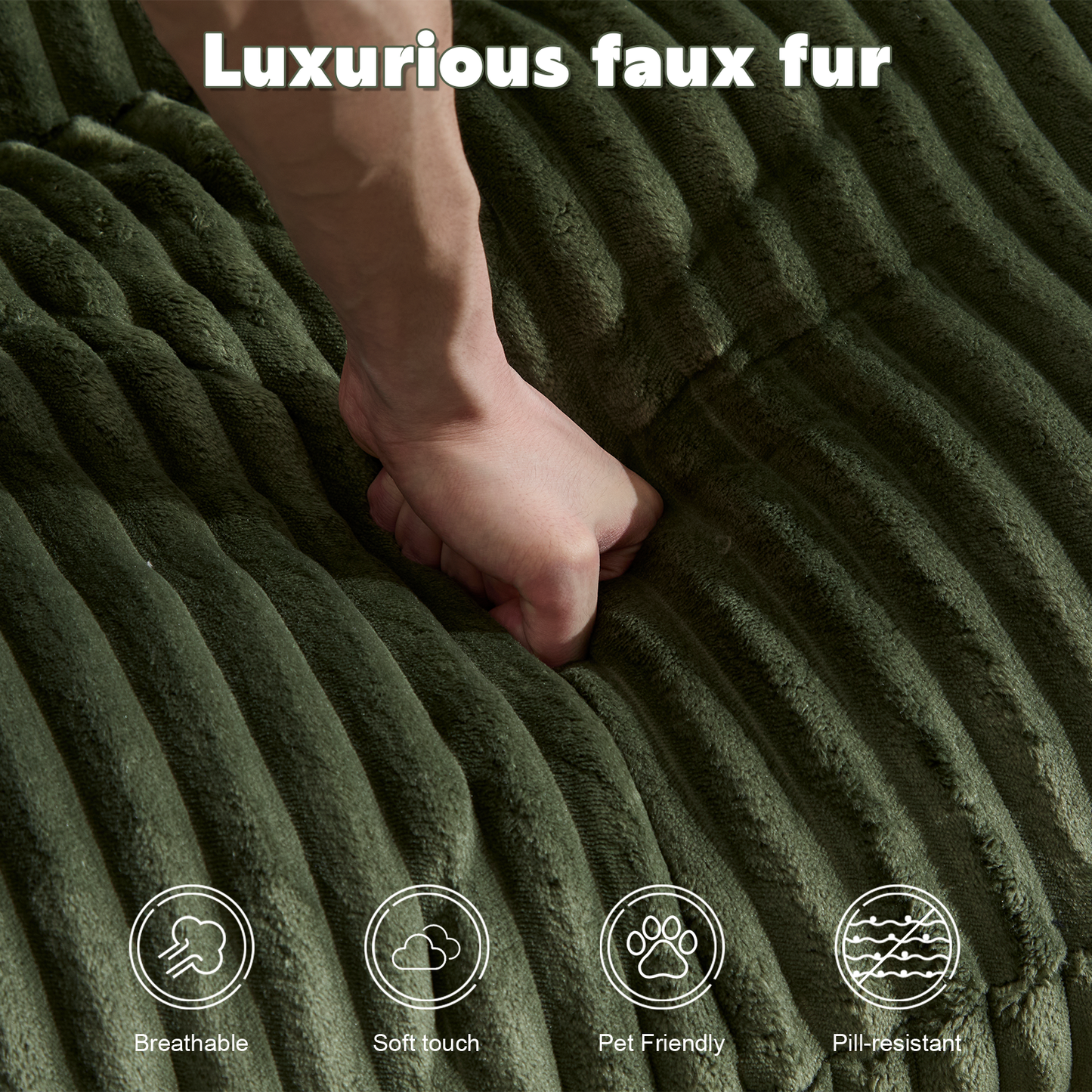 Indoor double chaise lounge chair featuring an oversized upholstered sleeper cloud couch with deep seats