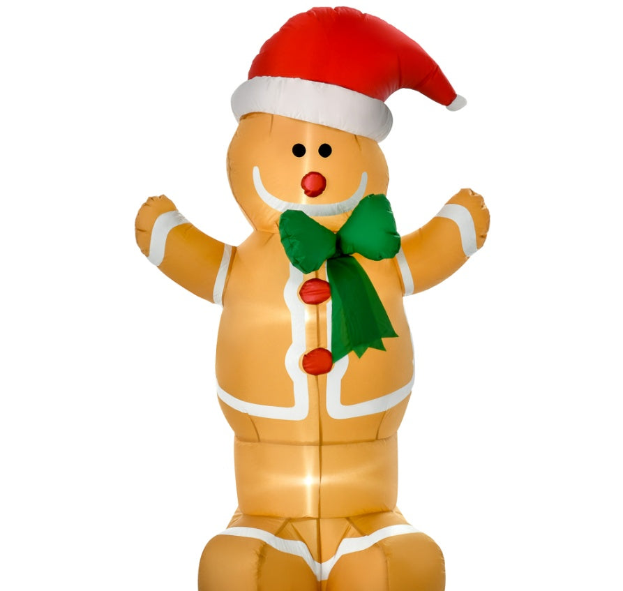 6ft Christmas Inflatable Gingerbread Man - Patrian Supply Co.