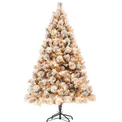 6.5 Ft Pre-Lit Artificial Christmas Tree - Patrian Supply Co.