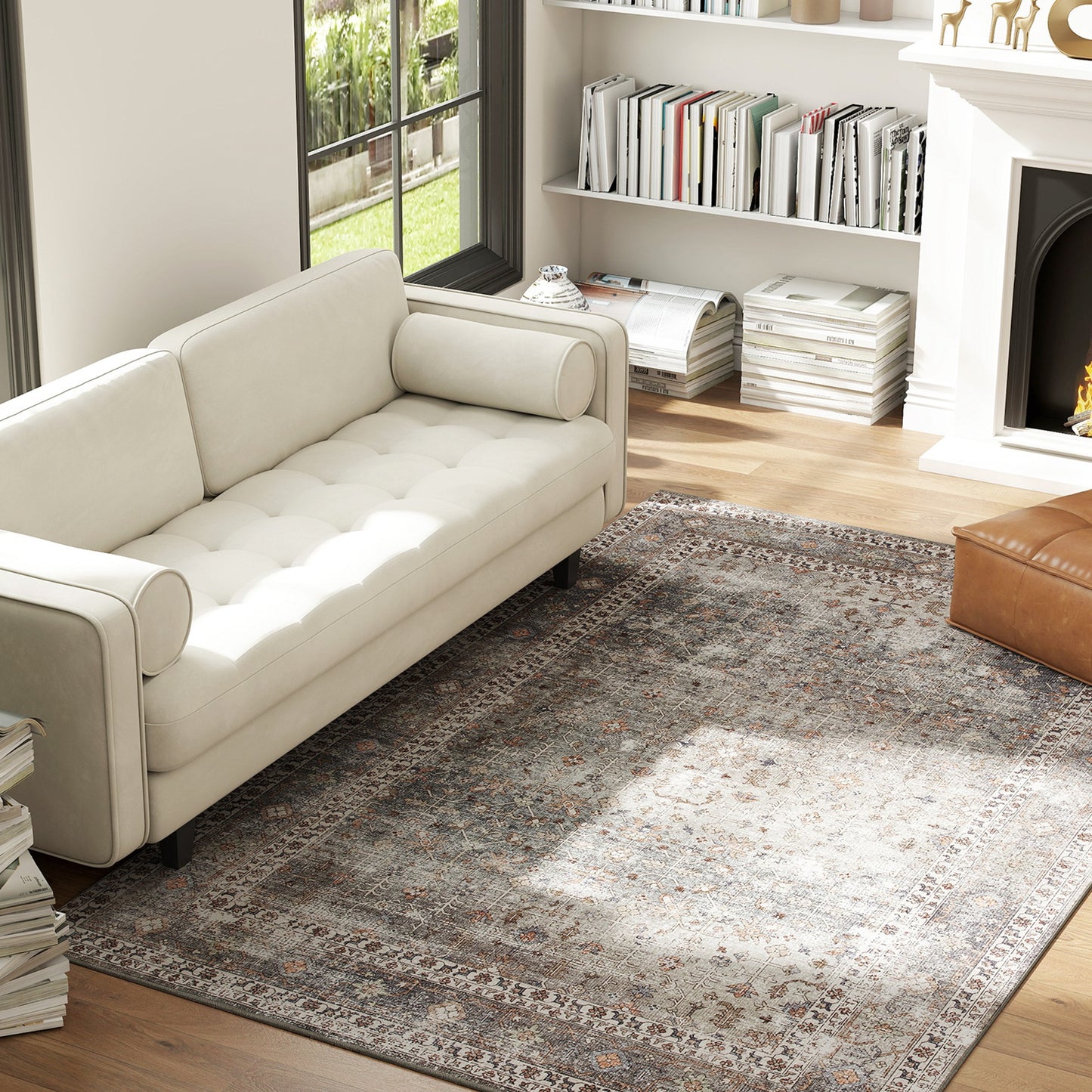 Machine Washable Area Rug 8x10