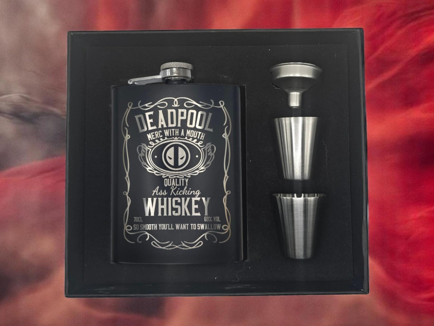 Chaotic Merc 8oz Flask – Maximum Mayhem
