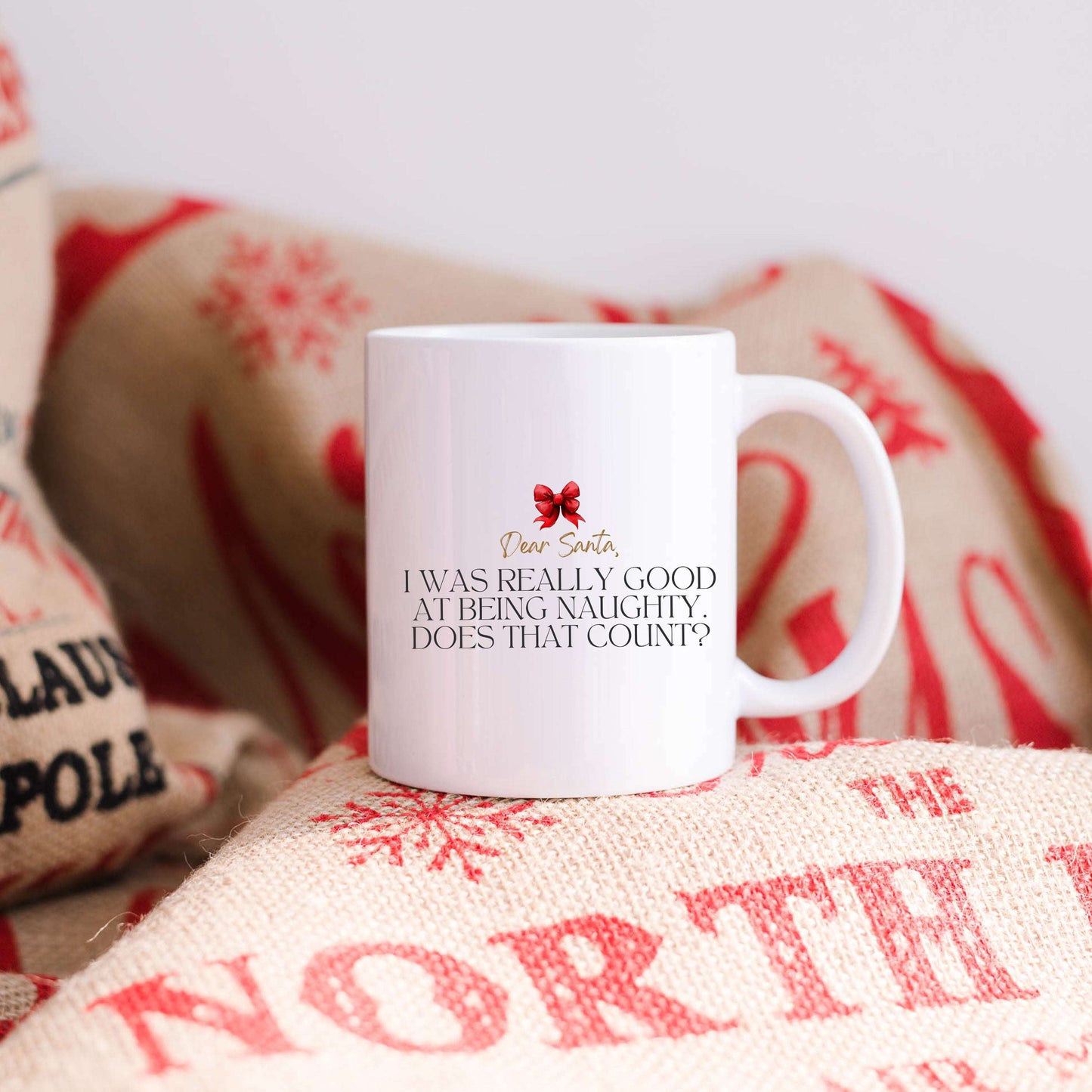 Dear Santa, I Was Really Good at Being Naughty Mug