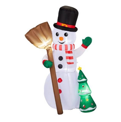6.2FT Broom, Snowman and Tree - Patrian Supply Co.