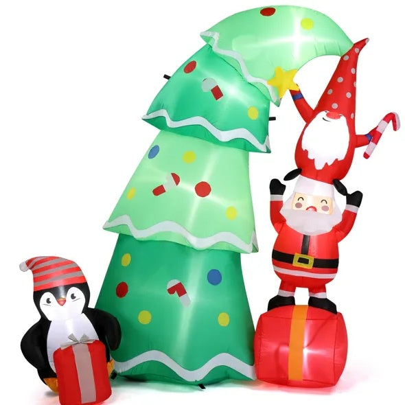 6 FT Lighted Christmas Inflatable Decoration - Patrian Supply Co.