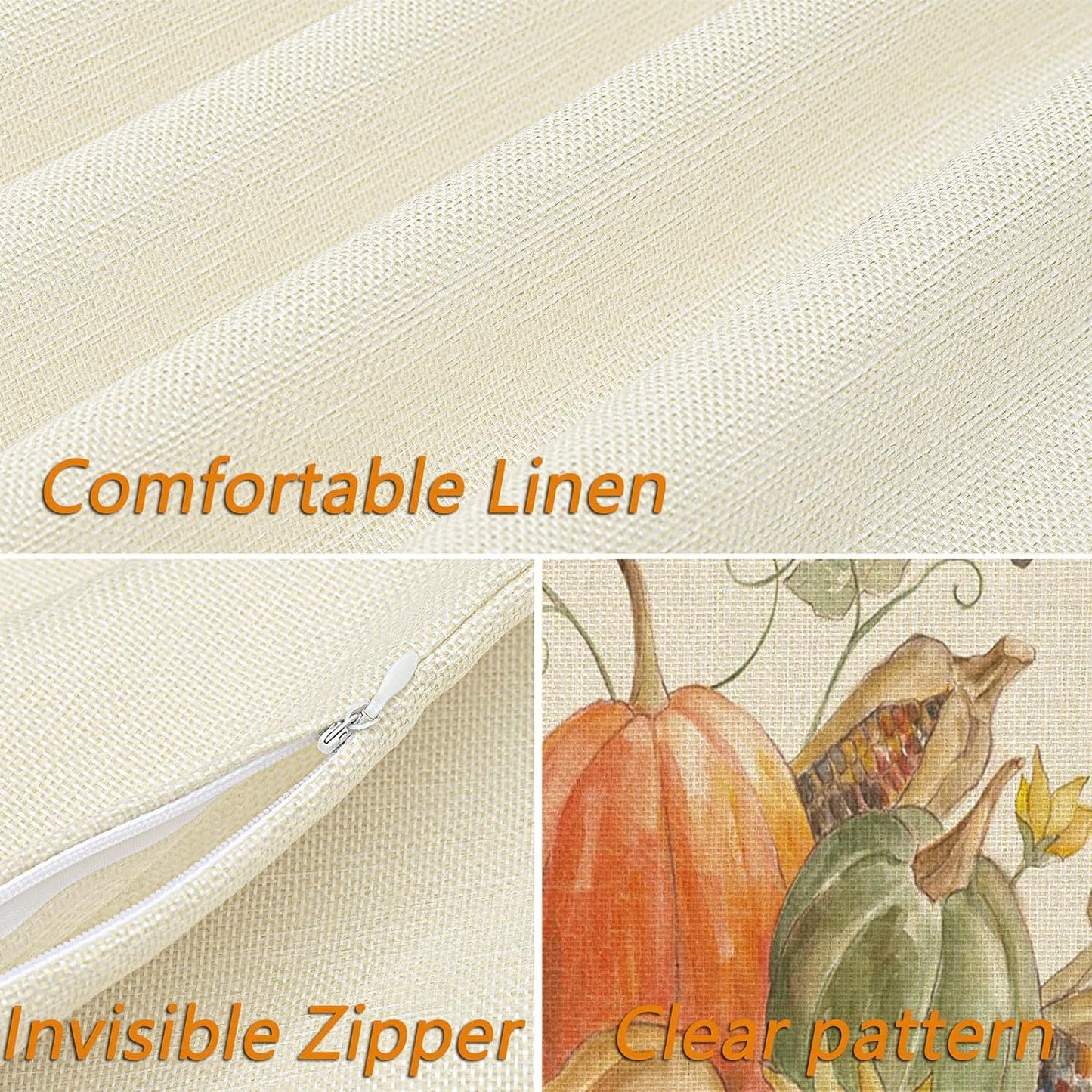 Autumn Harvest Series Pillowcase Style 2 Four-Piece Set - Patrian Supply Co.