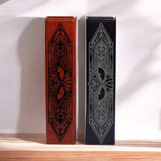 Warlock Faux Leather Dice Vault
