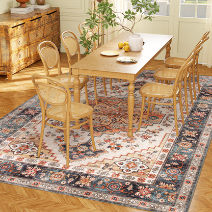 Area Rug 8x10, Machine Washable Rug