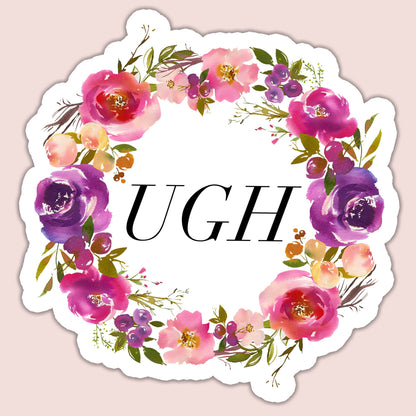 Ugh Sticker