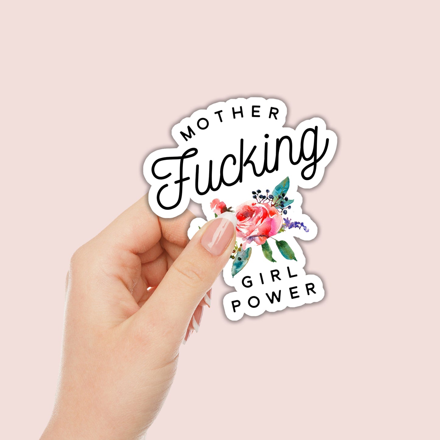 Mother Fucking Girl Power Sticker