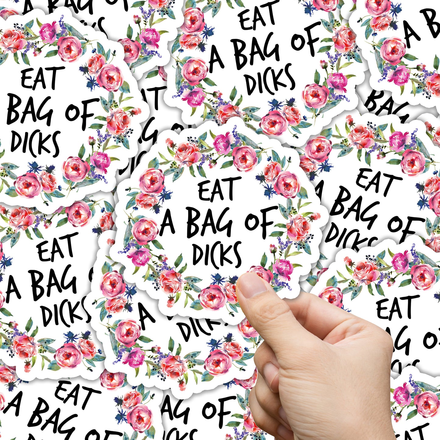 Eat a Bag of Dicks Sticker