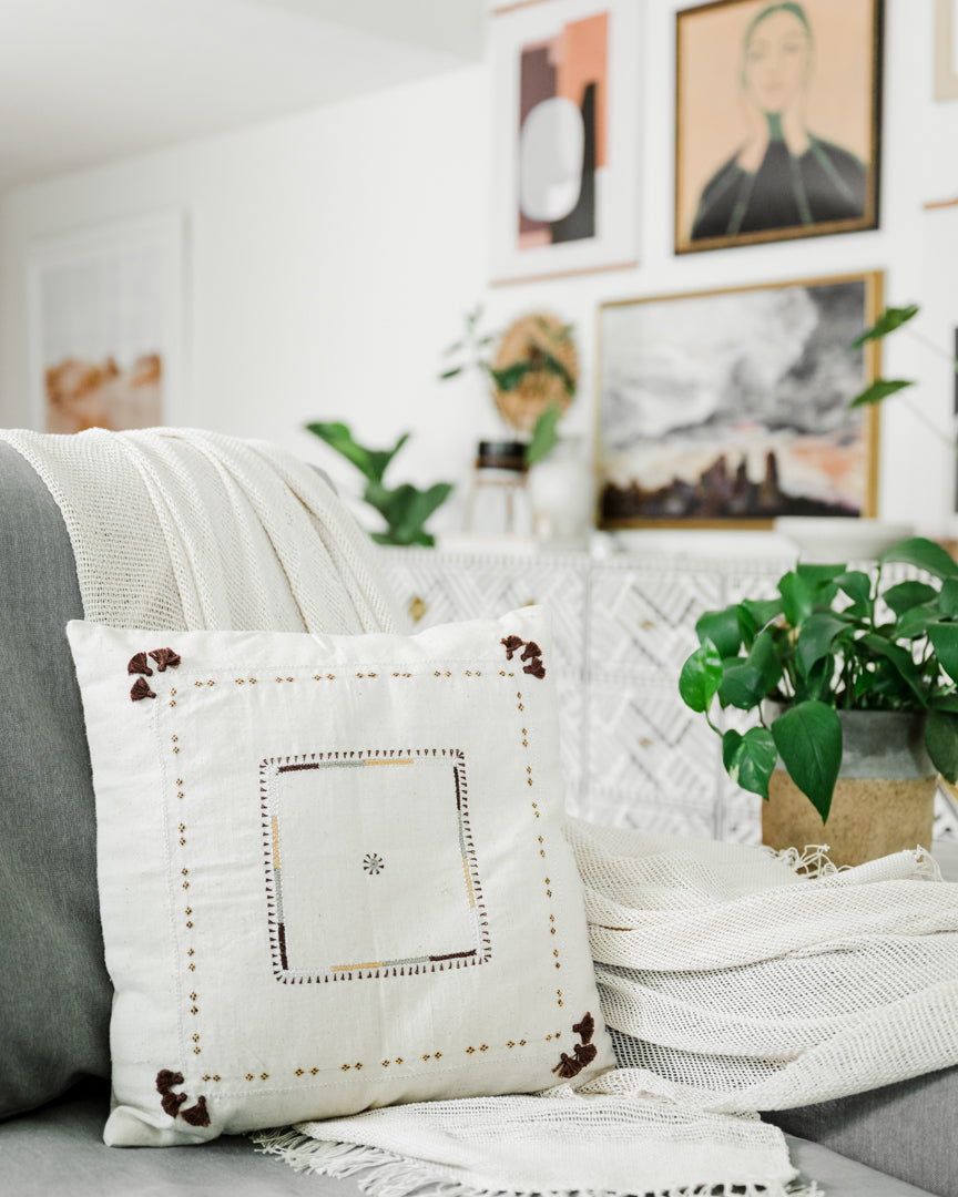 16" Abira Throw Pillow - Patrian Supply Co.